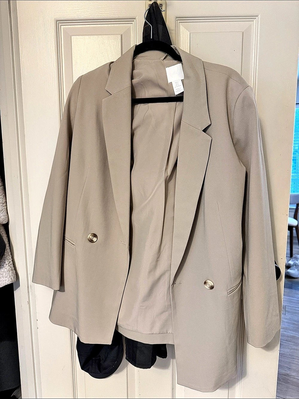 H&M Double-Breasted Blazer